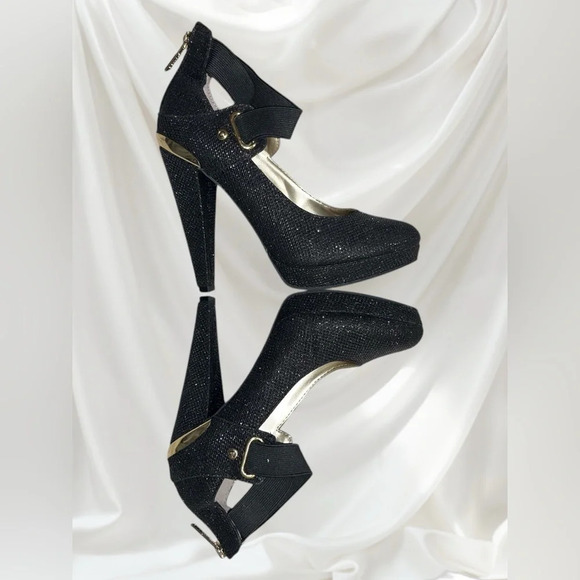 Guess | Rosa Crisscross Elastic Heels - Picture 1 of 13